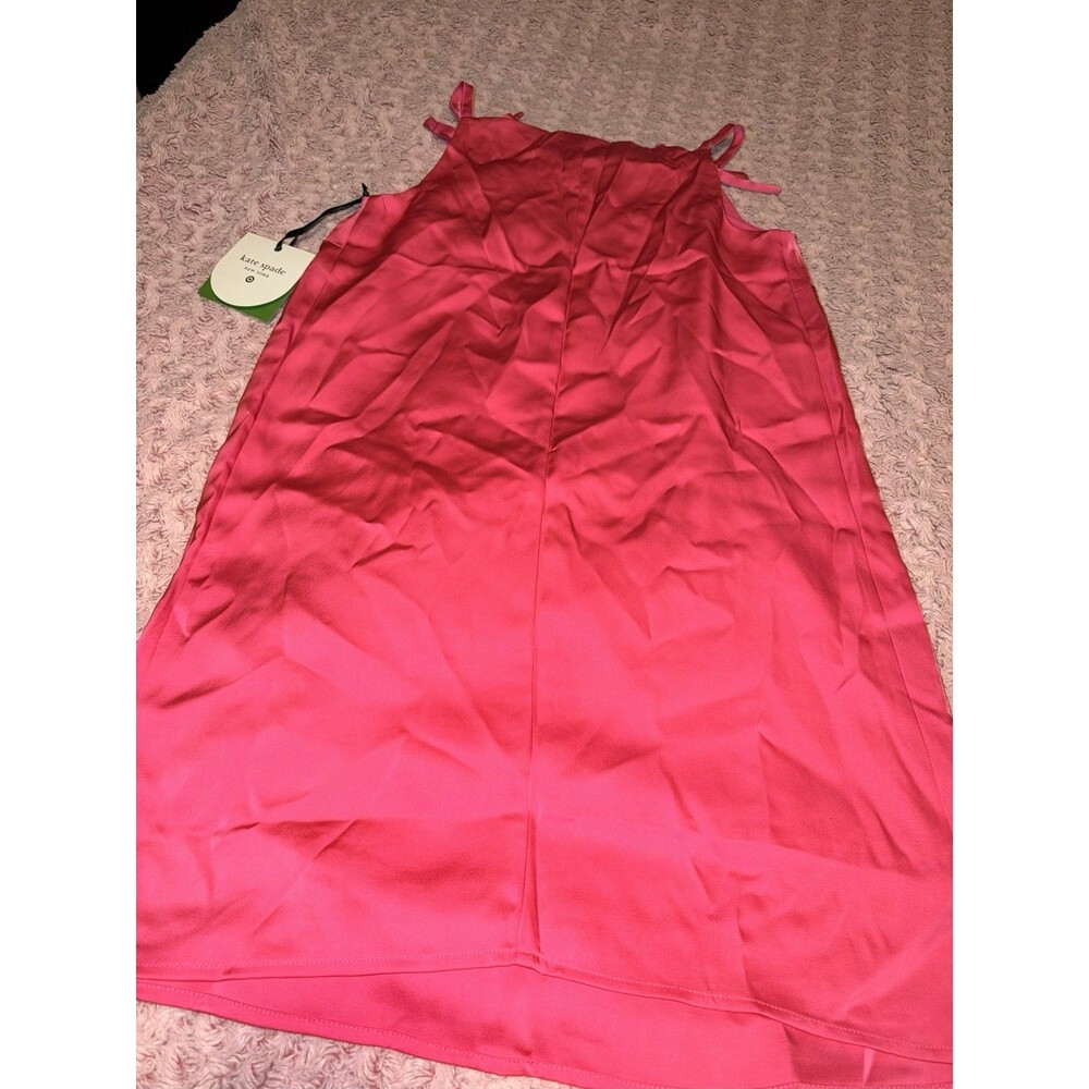 NWT Kate Spade New York X Target Satin Mini Dress NWT XS Pink Bow